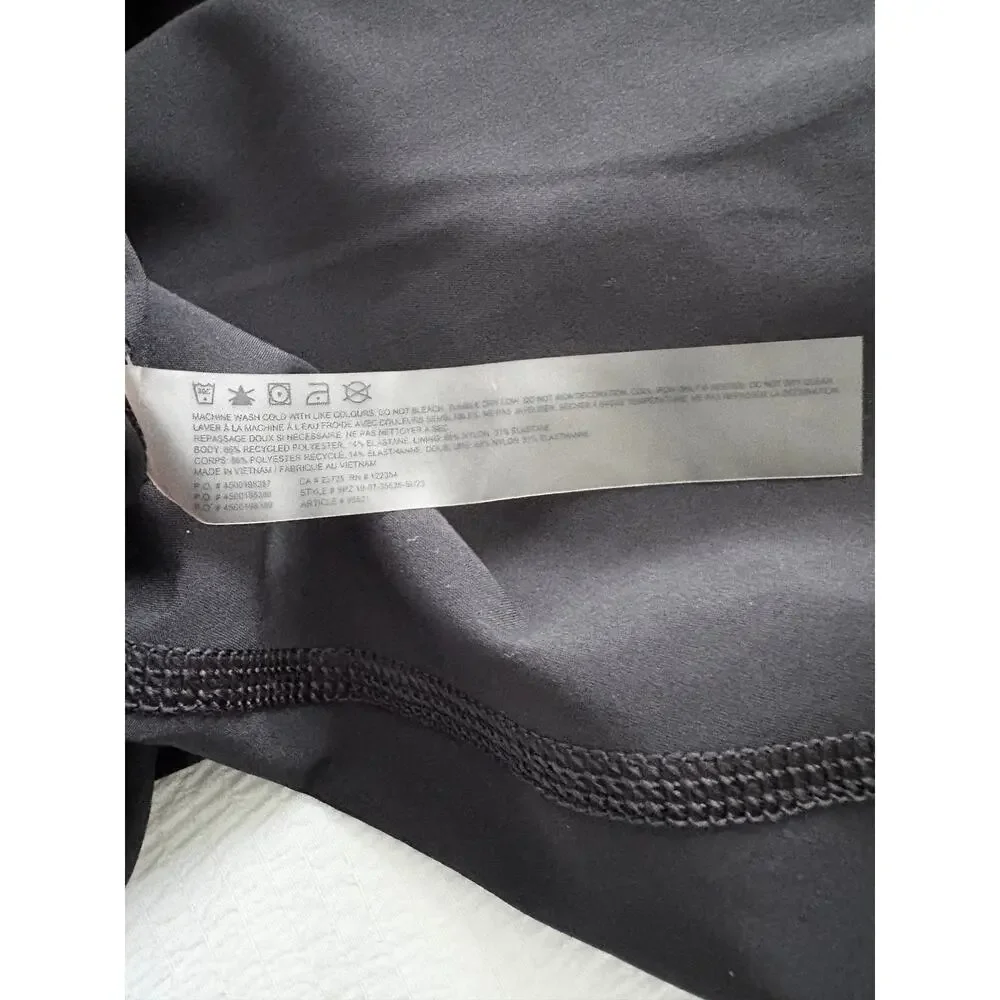 TNA Aritzia TnaMOVE Serve Micro Tennis Skirt Black Size M NWOT | Retail $68